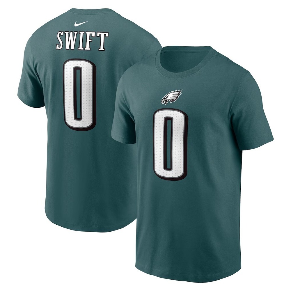 Nike® (Men's XL) Philadelphia Eagles D'Andre Swift #0 T-Shirt Jersey